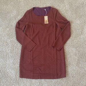 PrAna Cece Shift Dress Red Pomegranate size M